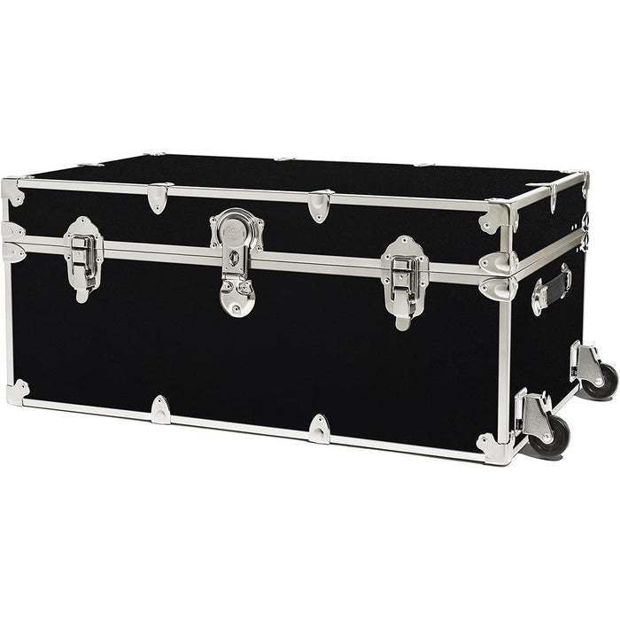 Rhino Trunk & Case Camp & College Trunk with Removable Wheels 30"x17"x13" - 9 COLOR OPTIONS